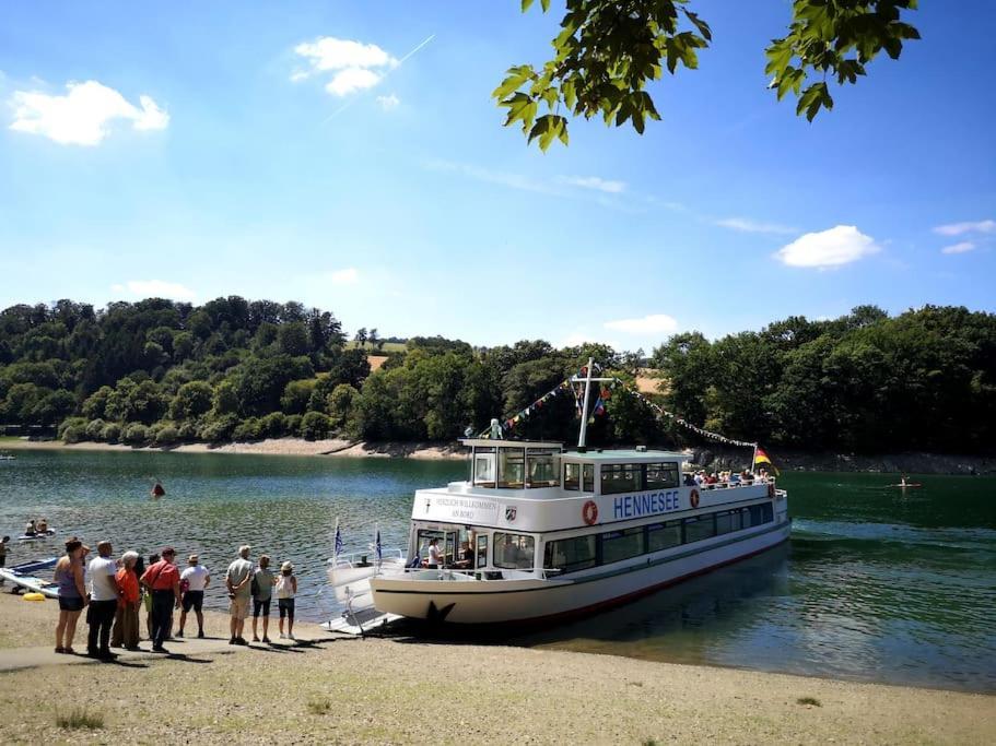 Haus Julia Direkt Am Hennesee Mitten Im Sauerland 메체데 외부 사진